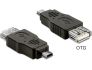 USB mini > USB 2.0-A OTG adapter
