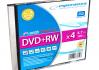 Esperanza DVD+RW 4.7GB 4X slim