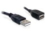 USB 2.0 A-A 15 cm extension cable