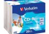 Verbatim CD-R 700MB Printable AZO slim