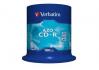 Verbatim CD-R 80/700MB 52X crystal AZO cake100
