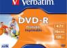 Verbatim DVD-R 4.7GB 16X AZO jewel PRINTABLE