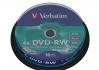 Verbatim DVD-RW 4.7GB 4x matte silver cake10