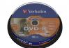 Verbatim DVD-R 4.7GB 16x LightScribe/AZO cake 10