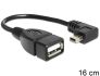 USB mini > USB 2.0-A OTG 16 cm cable