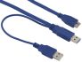 Esperanza MicroUSB 3.0 cable 1.5m 2A-B M/M 