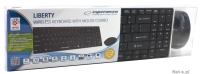 Esperanza Wireless keyboard with mouse  EK122K