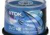 TDK DVD+R 4.7GB 16x c50