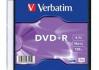 Verbatim DVD+R 4.7GB 16X matte silver AZO slim