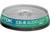TDK CD-R 700MB audio c10